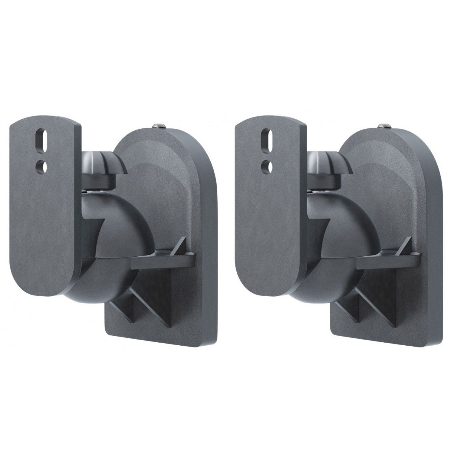 Goobay Επιτοίχιες Βάσεις Ηχείων Μαύρες