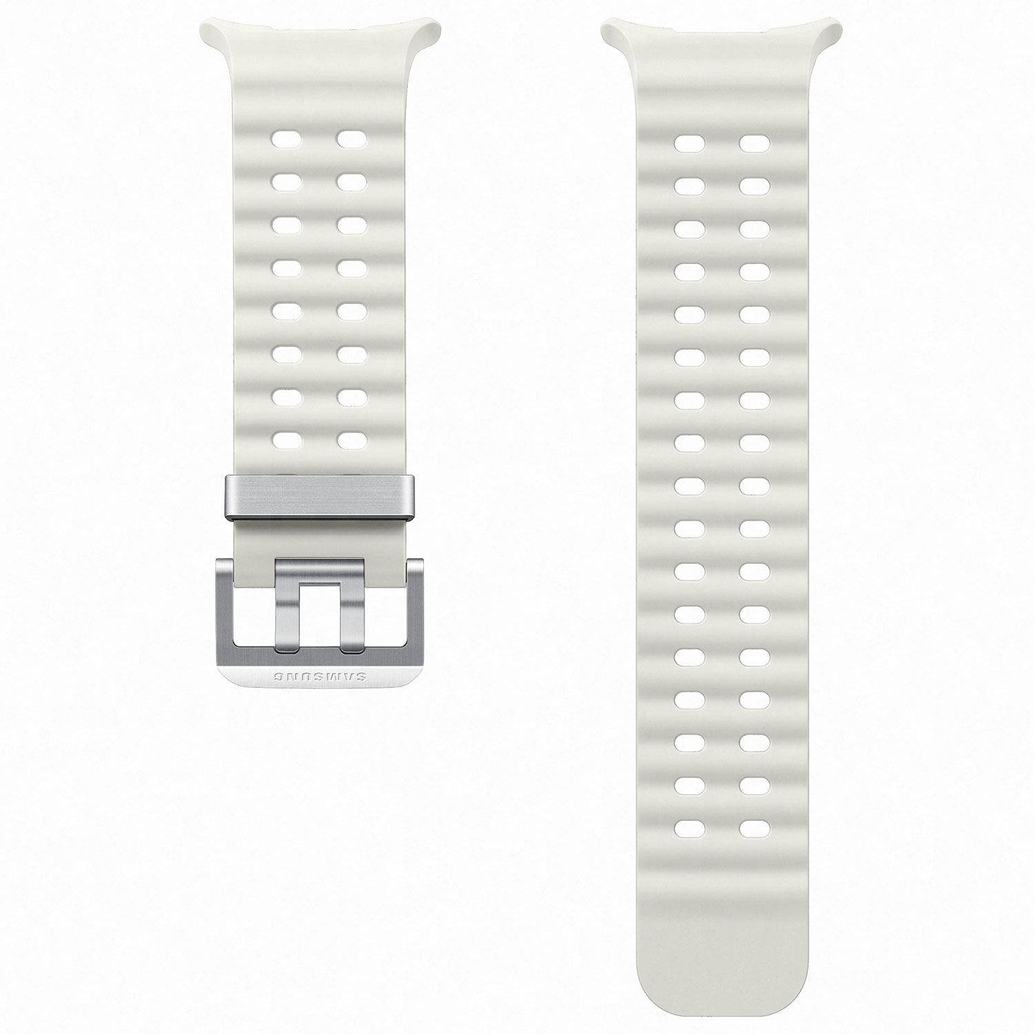 Samsung Galaxy Watch Ultra Marine Band White Sand