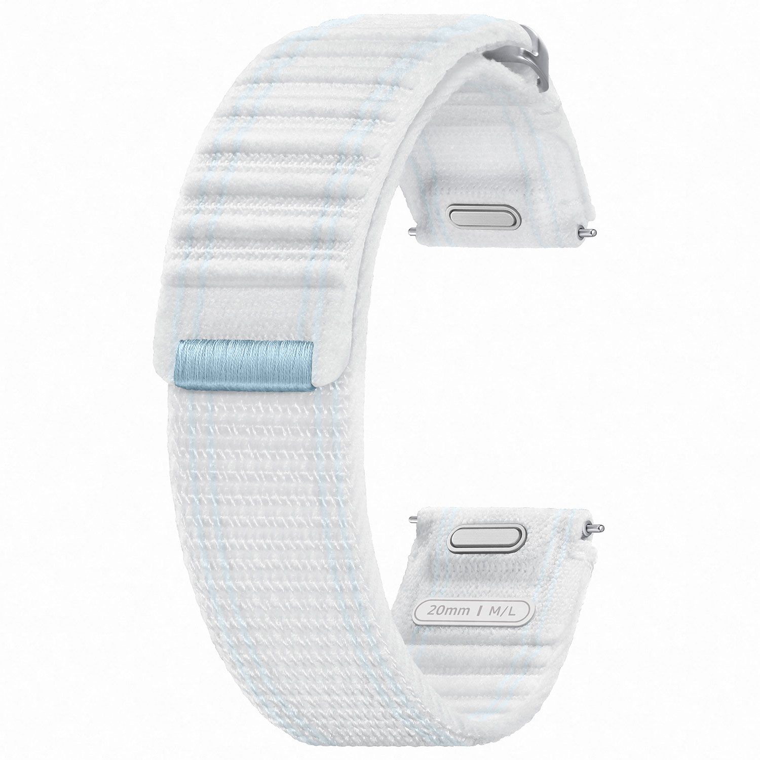 Samsung Galaxy Watch7 Series Fabric Band Blue White