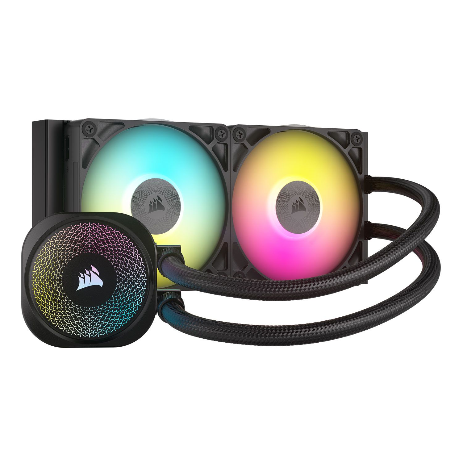 Corsair CPU Cooler Hydro Titan RX240 iCue RGB Black