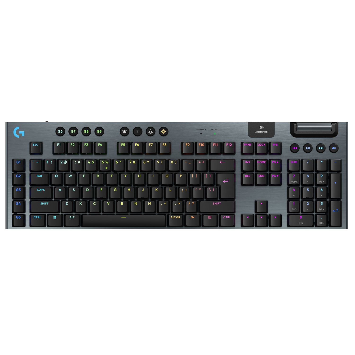 Logitech G Πληκτρολόγιο G915 X Lightspeed Black
