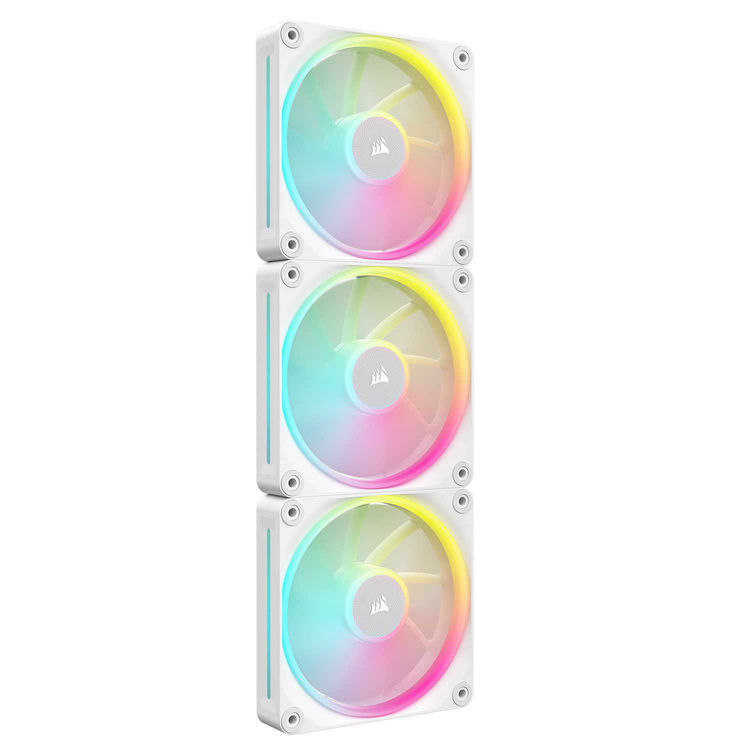 Corsair Fan LX120 iCUE LINK RGB Triple Pack Controller White
