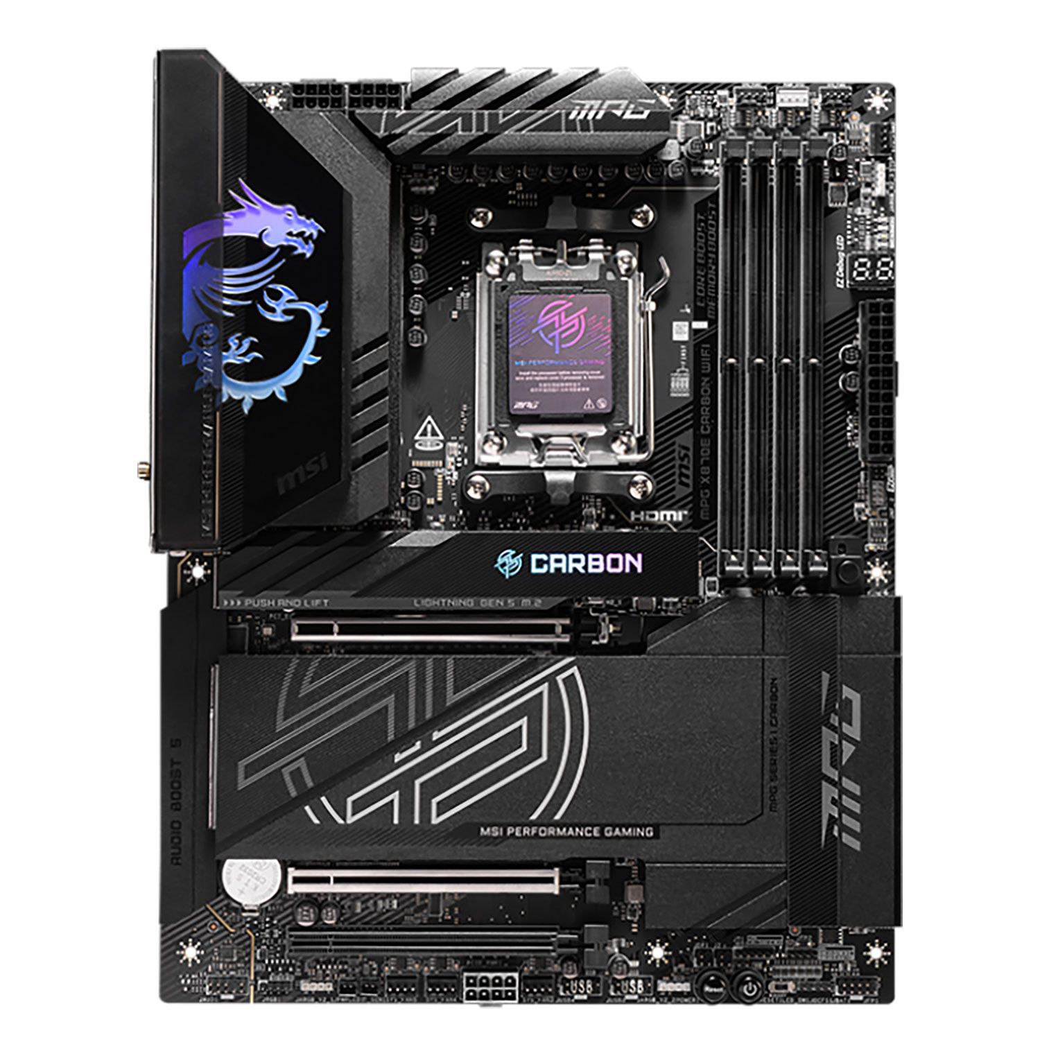 MSI Motherboard X870E MPG CARBON WIFI (X870/AM5/DDR5)