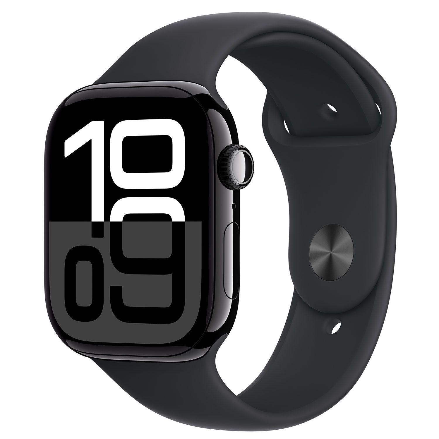 Apple Watch Series 10 46mm Jet Black Aluminum Case M/L