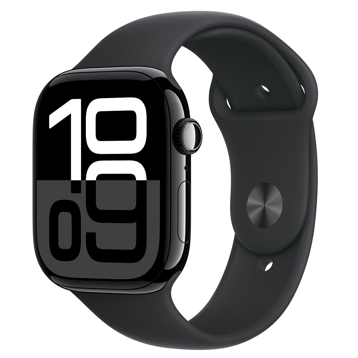 Apple Watch Series 10 42mm Jet Black Aluminum Case M/L
