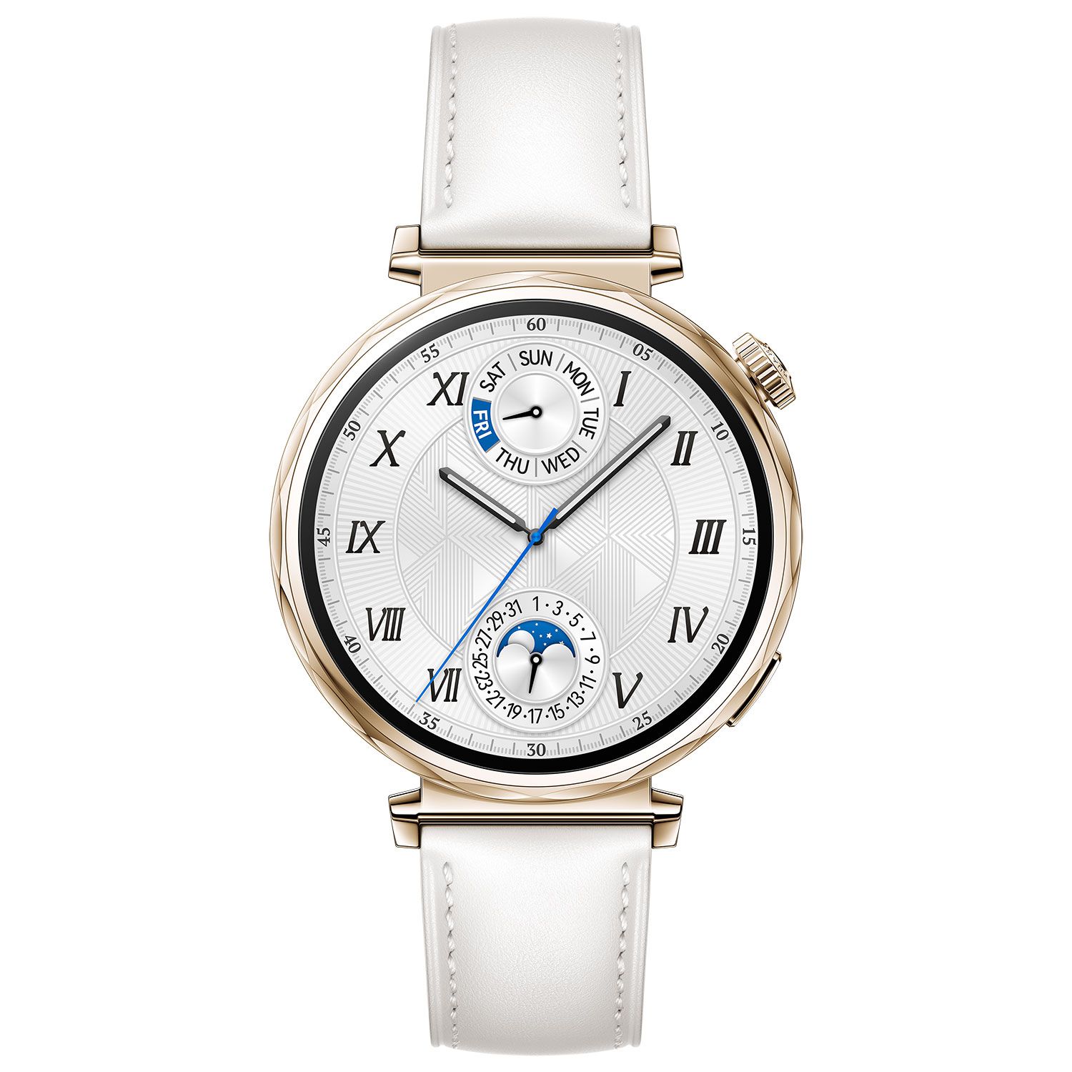 Huawei Watch GT 5 41mm White Leather Strap
