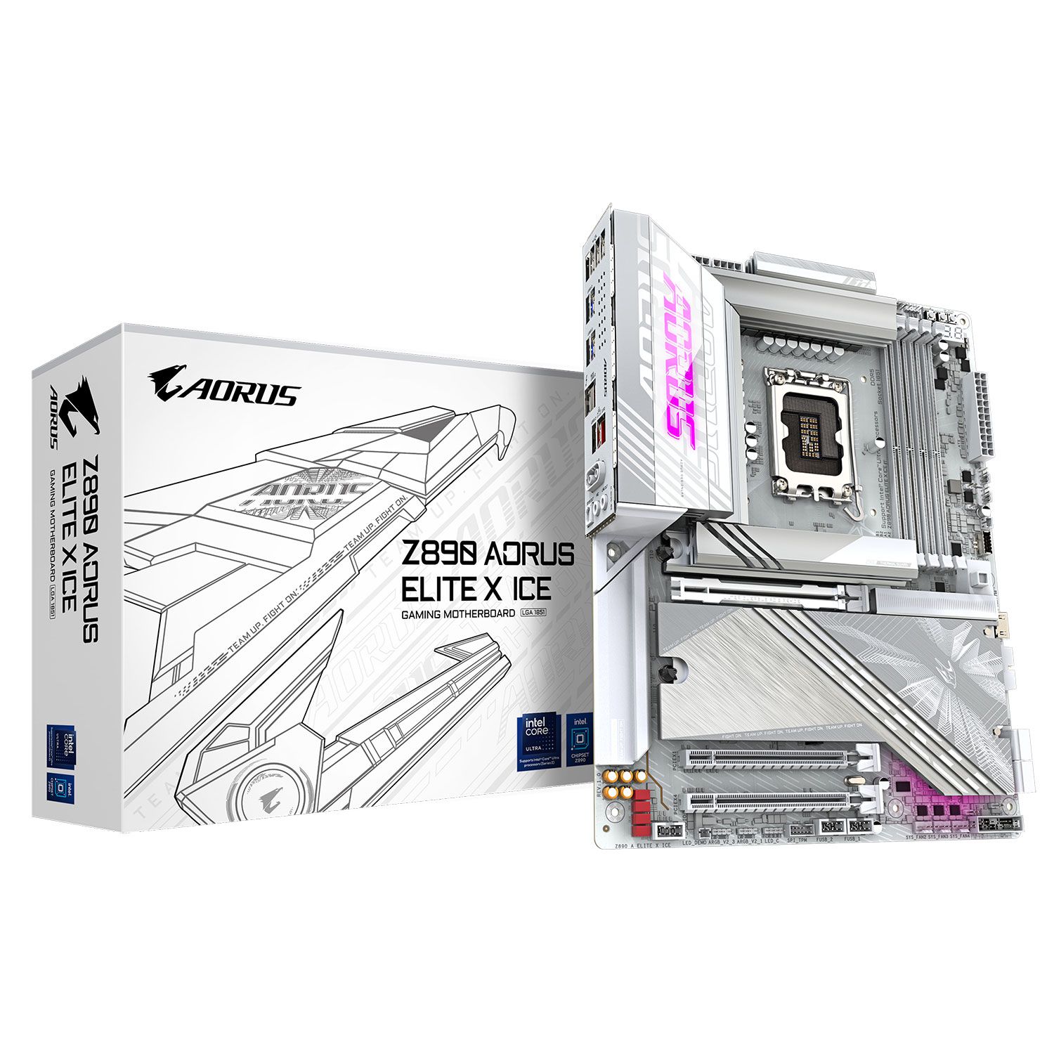 Gigabyte Motherboard Z890 A ELITE X ICE (Z890/1851/DDR5)