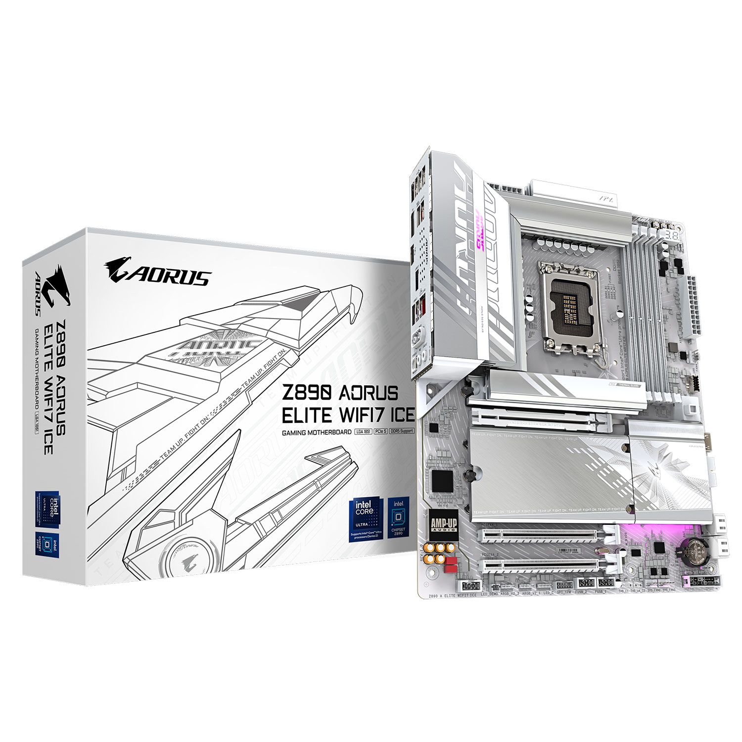Gigabyte Motherboard Z890 A ELITE WF7 ICE (Z890/1851/DDR5)