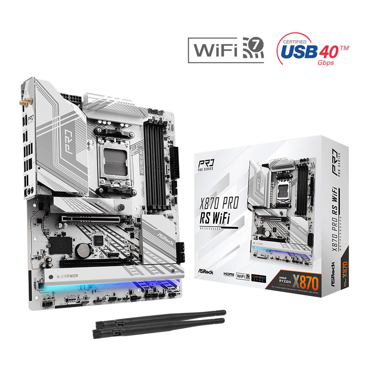 Asrock Motherboard X870 PRO RS WIFI