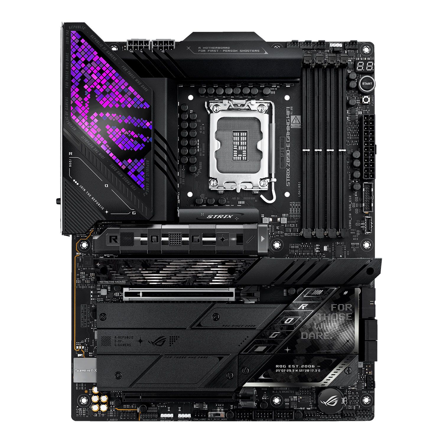 Asus Motherboard Z890 ROG STRIX E GAMING WIFI (Z890/1851/DDR5)