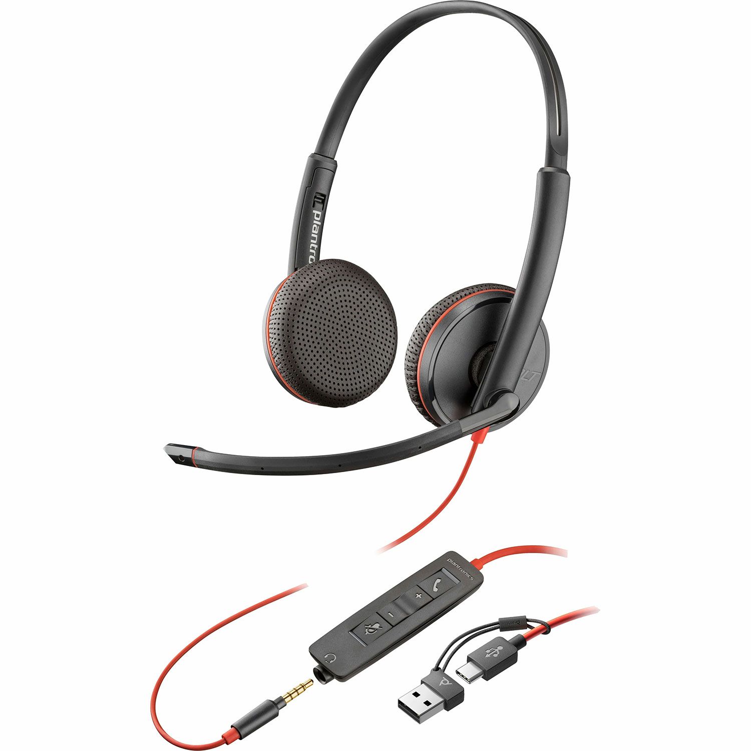 Poly Headset Blackwire 3225 Stereo USB-C