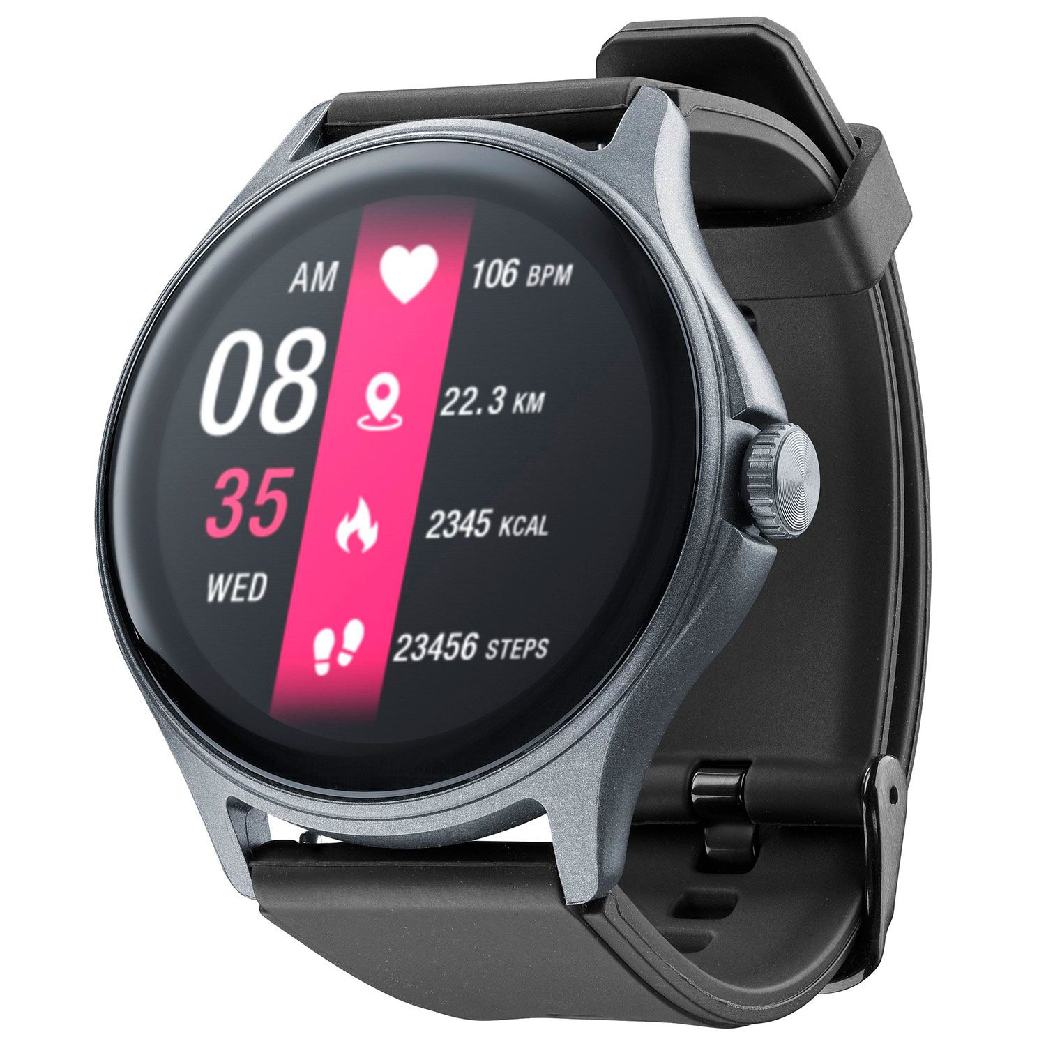 Cellularline Watch ION PRO R Black