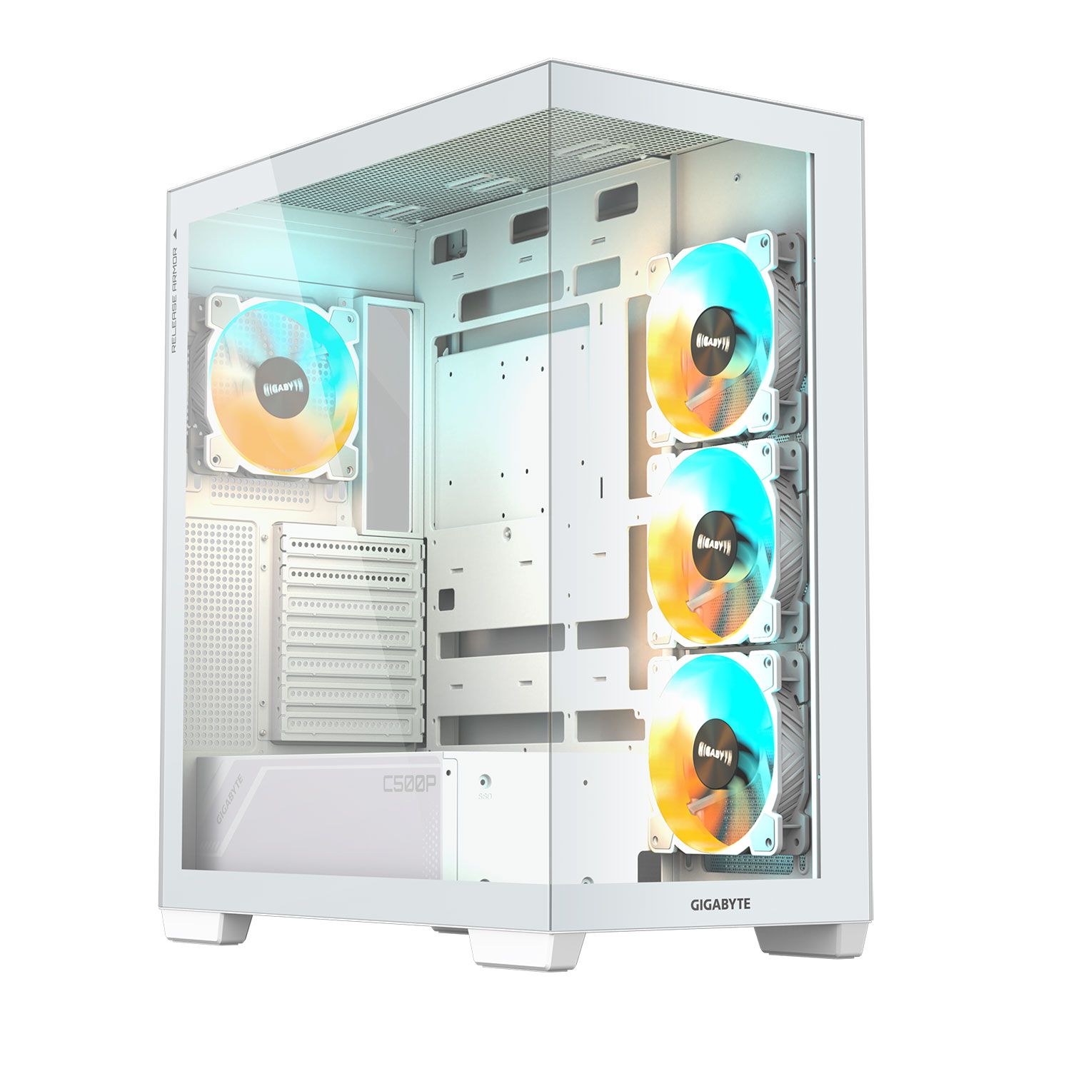Gigabyte Case C500 Panoramic Stealth White