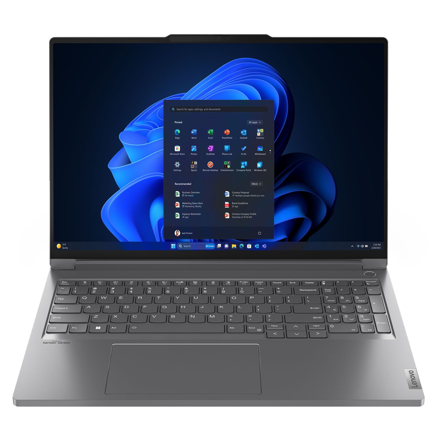 Lenovo ThinkBook 16p G5 Laptop 16" IPS (Core i9 14900HX/32 GB/1 TB/RTX 4060 8 GB/Windows 11 Pro)