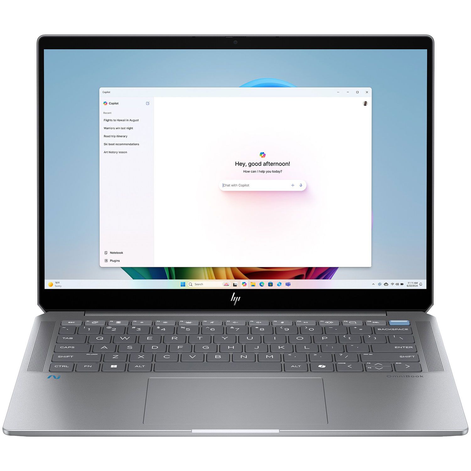 HP OmniBook Ultra 14-fd0005nn Laptop 14" IPS Αφής (Ryzen AI 9 HX 375/32 GB/1 TB/880M/Windows 11 Home)