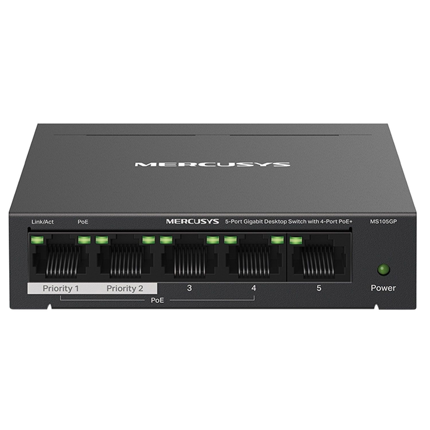 Mercusys Switch 5 Port PoE+ MS105GP