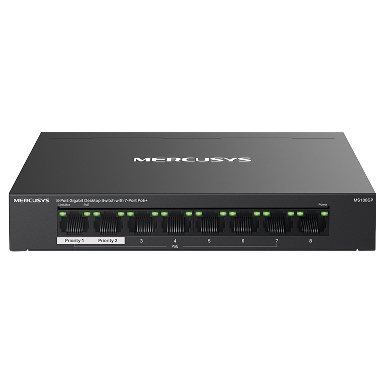 Mercusys Switch 8 Port PoE+ MS108GP