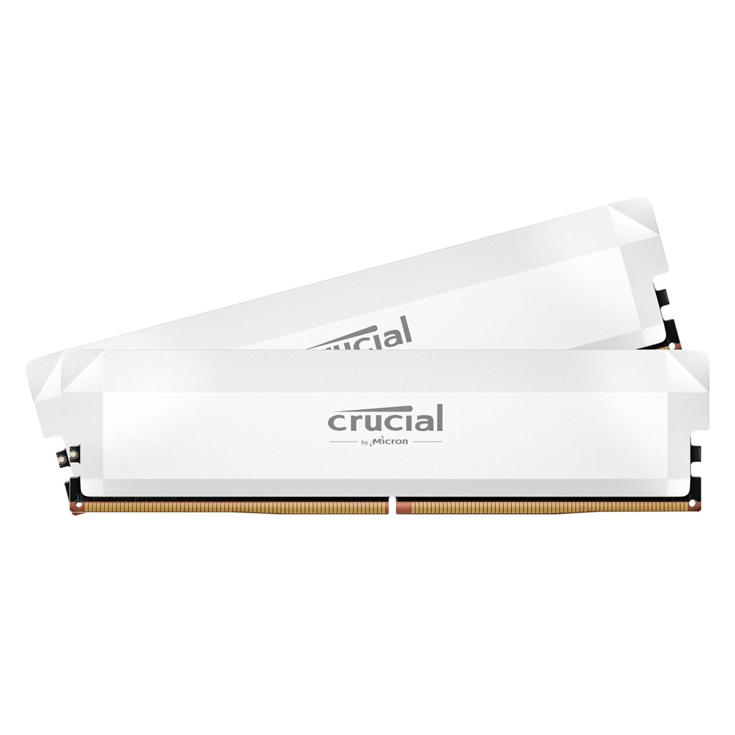 Crucial RAM Desktop Pro OC Gaming 32GB Kit 6400MHz White