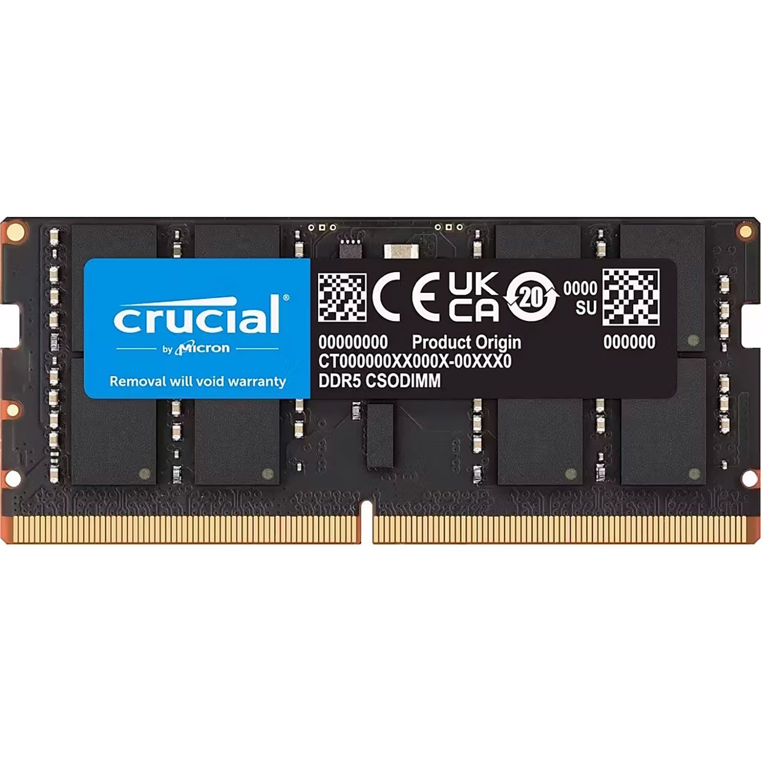 Crucial Laptop RAM CSODIMM 16GB 6400MHz DDR5
