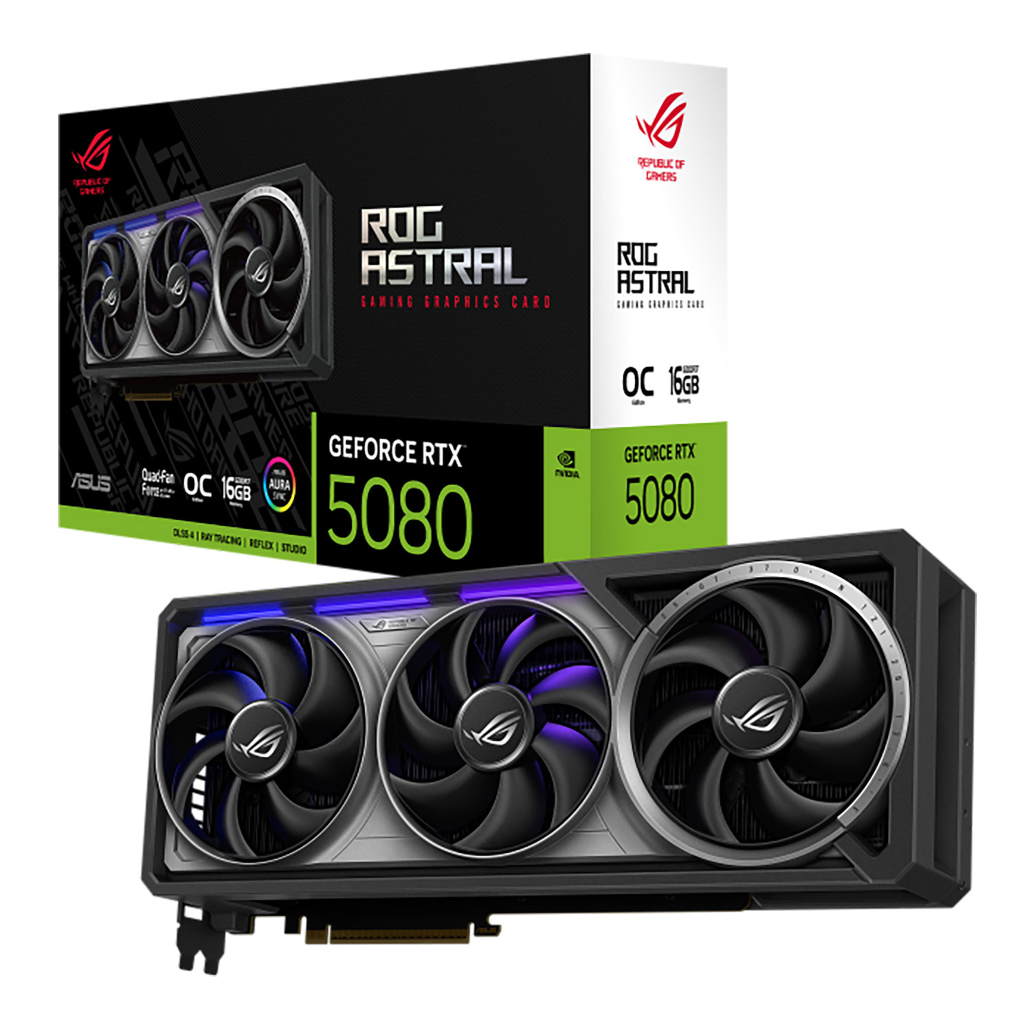 Asus VGA GeForce RTX 5080 ROG ASTRAL GAMING OC 16 GB