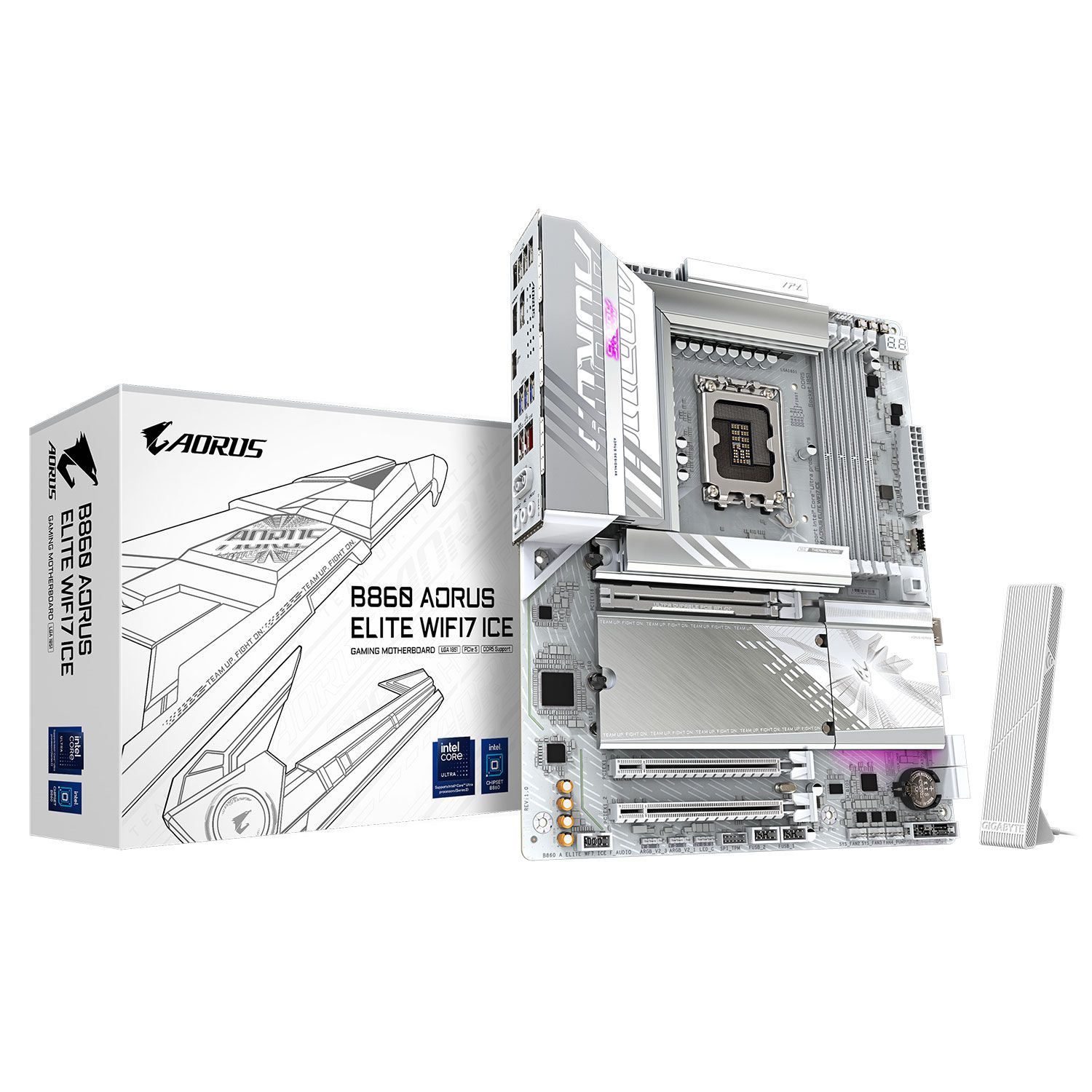 Gigabyte Motherboard B860 AORUS ELITE WIFI7 ICE