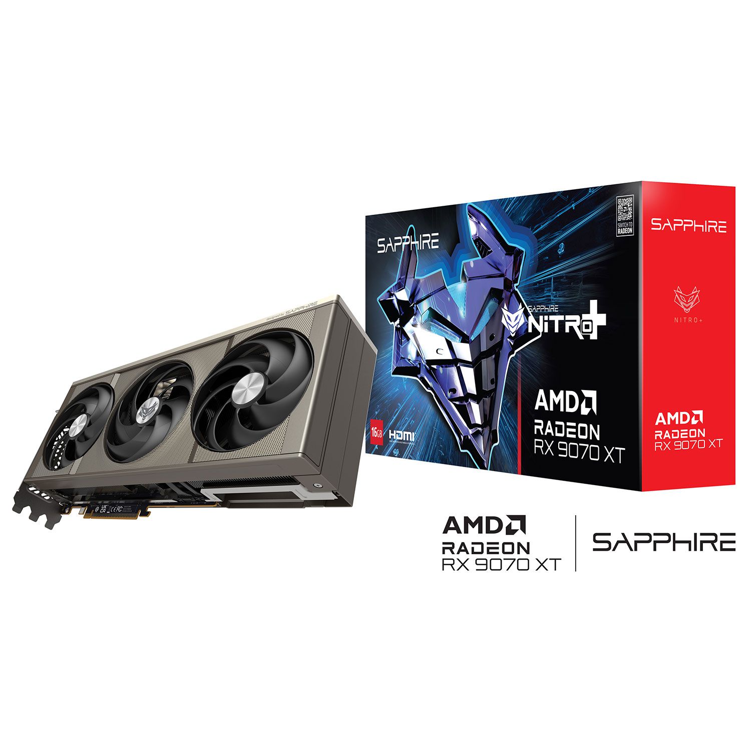 Sapphire VGA Radeon RX 9070 XT NITRO+ 16 GB