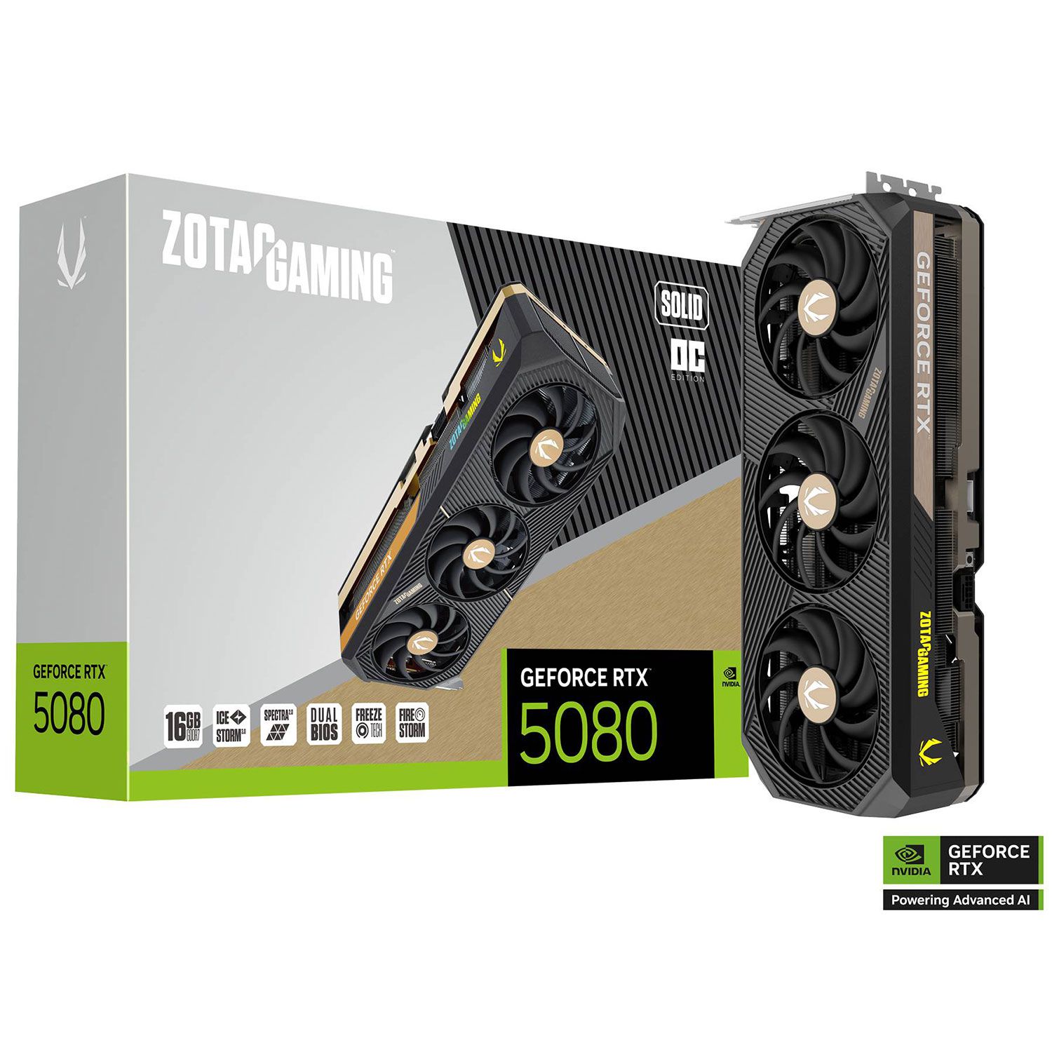Zotac VGA GeForce RTX 5080 SOLID OC 16 GB