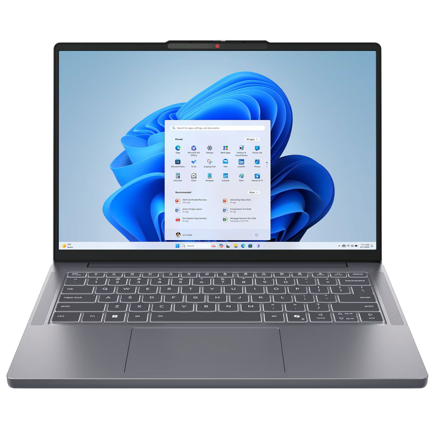 Lenovo IdeaPad Slim 3 Laptop 14" IPS (Ryzen 5 7533HS/16 GB/512 GB/Radeon 660M Graphics/Windows 11 S)