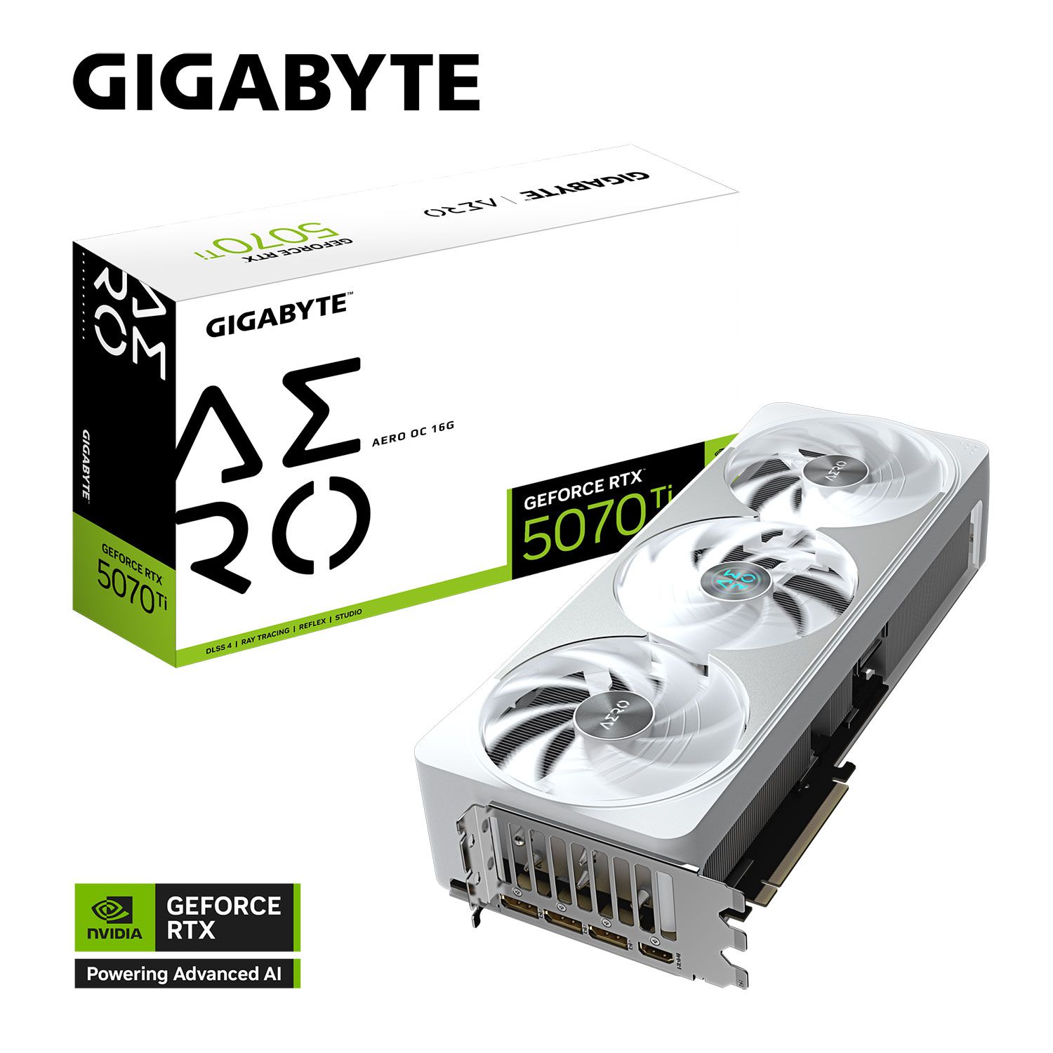 Gigabyte VGA GeForce RTX 5070 TI AERO OC 16 GB