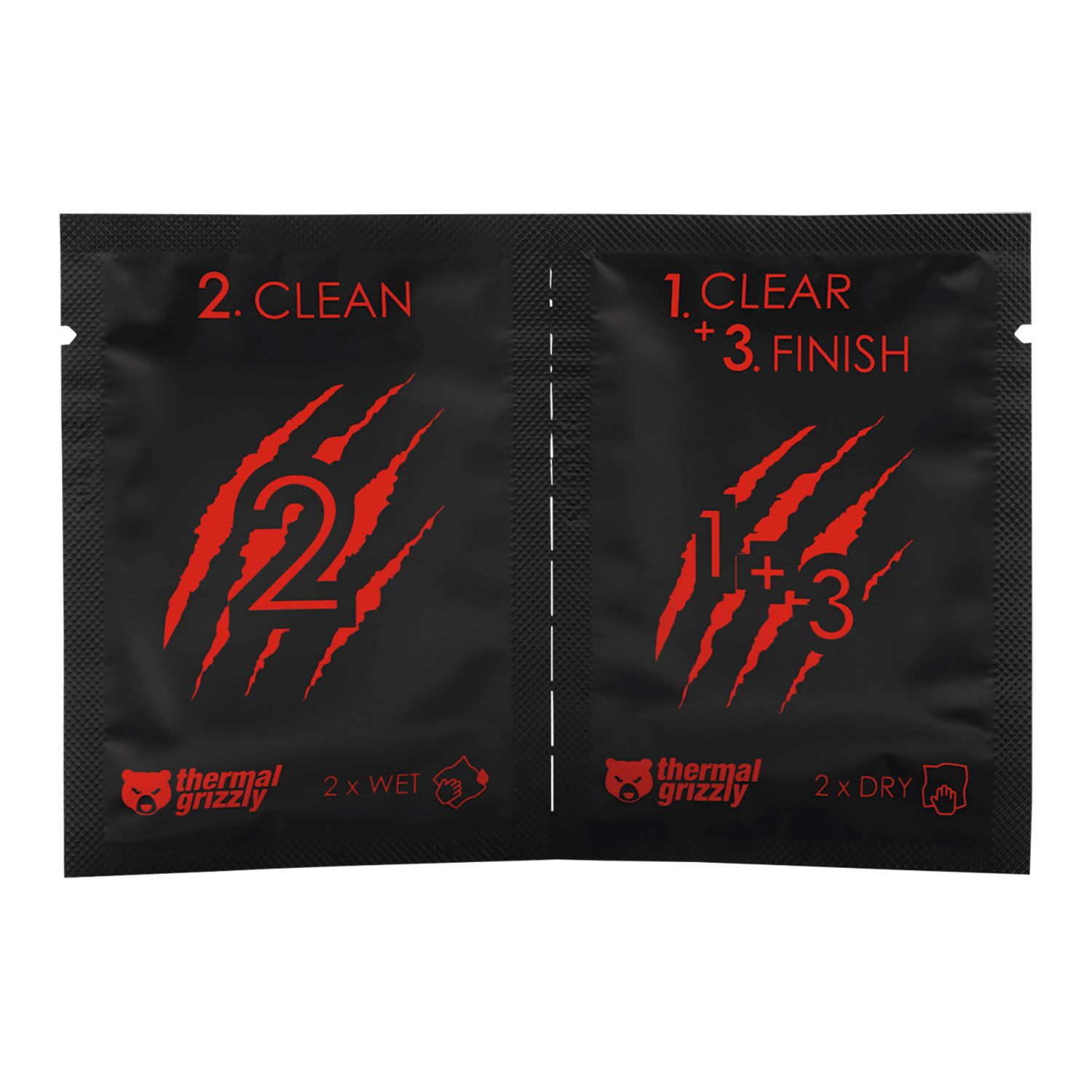 Thermal Grizzly Μαντηλάκια Καθαρισμού Πάστας Επεξεργαστή