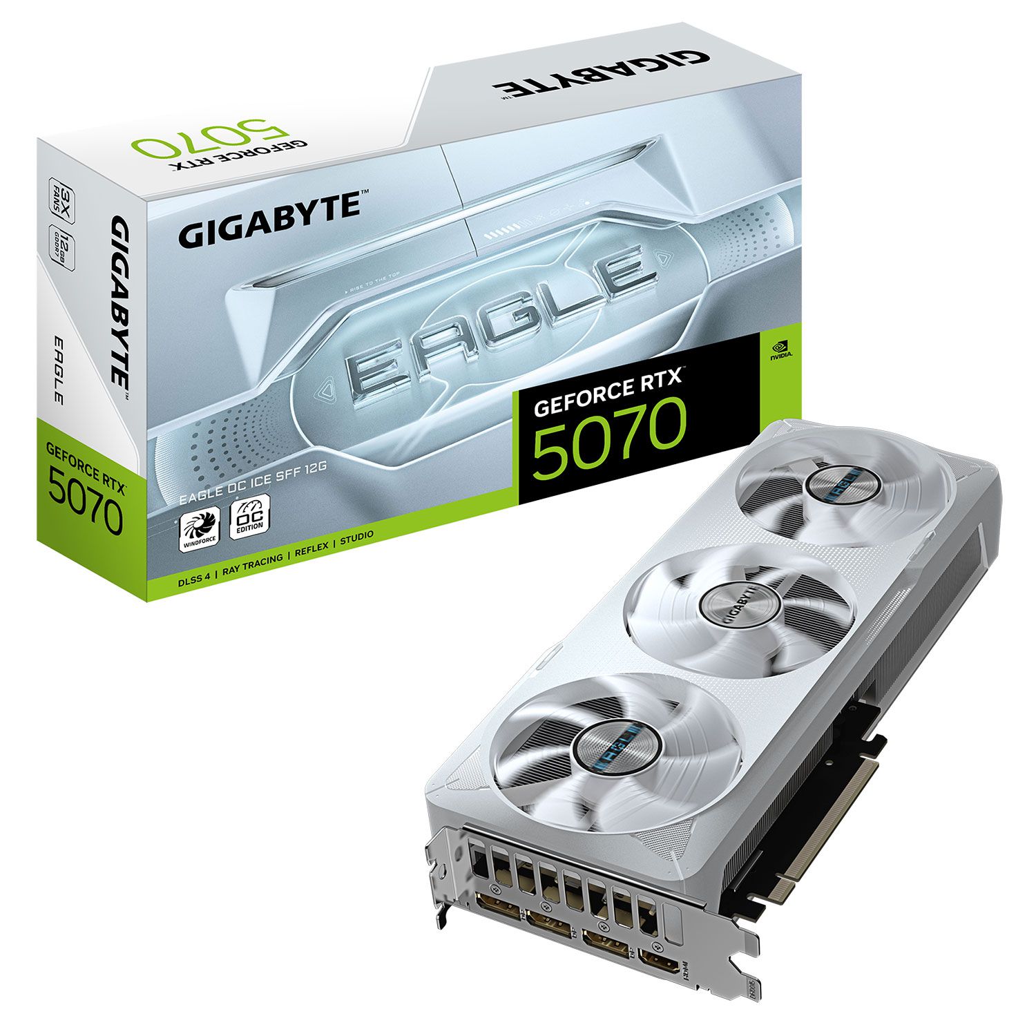 Gigabyte VGA GeForce RTX 5070 EAGLE OC ICE 12 GB