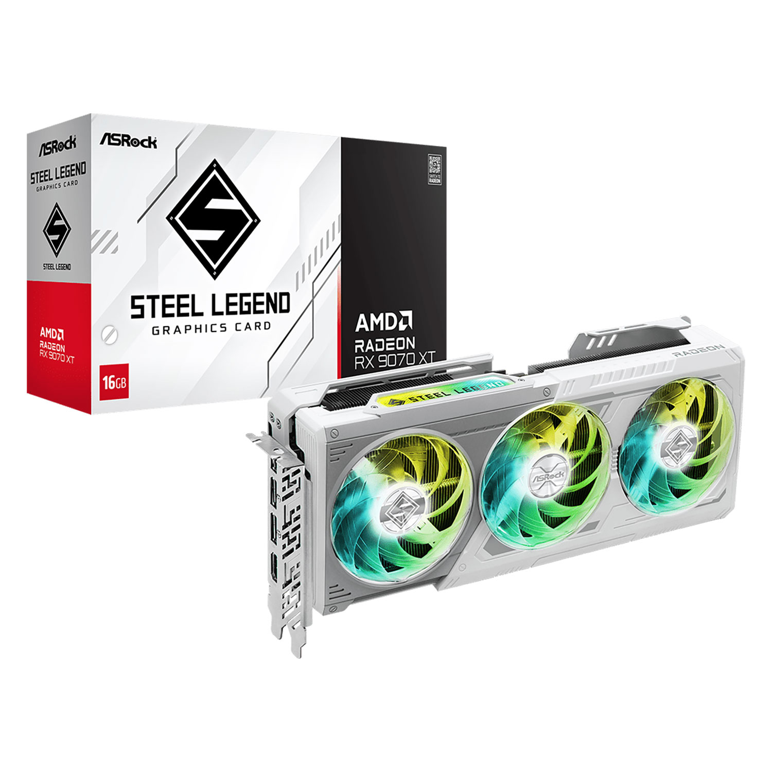 Asrock VGA Radeon RX 9070 XT Steel Legend 16 GB