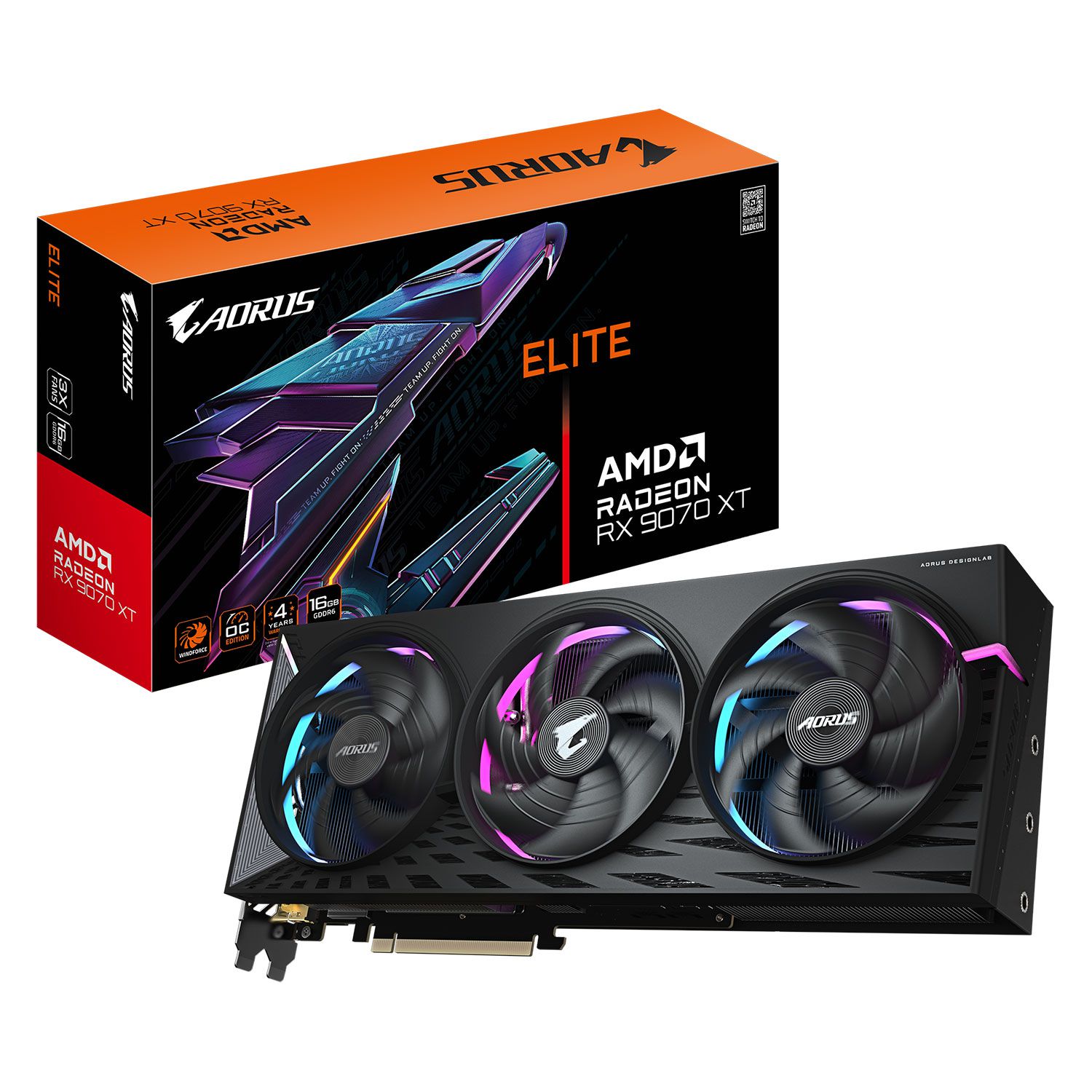 Gigabyte VGA Radeon RX 9070 XT AORUS ELITE 16 GB