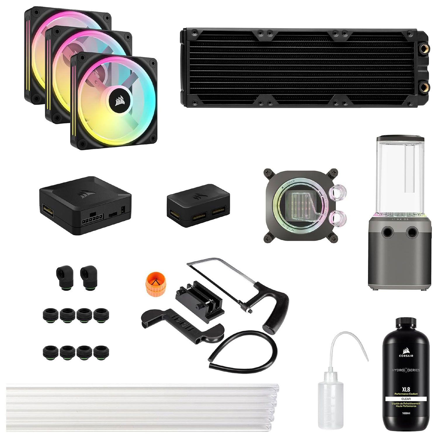 Corsair Custom Cooling Kit HydroX XH405i Stealth Gray