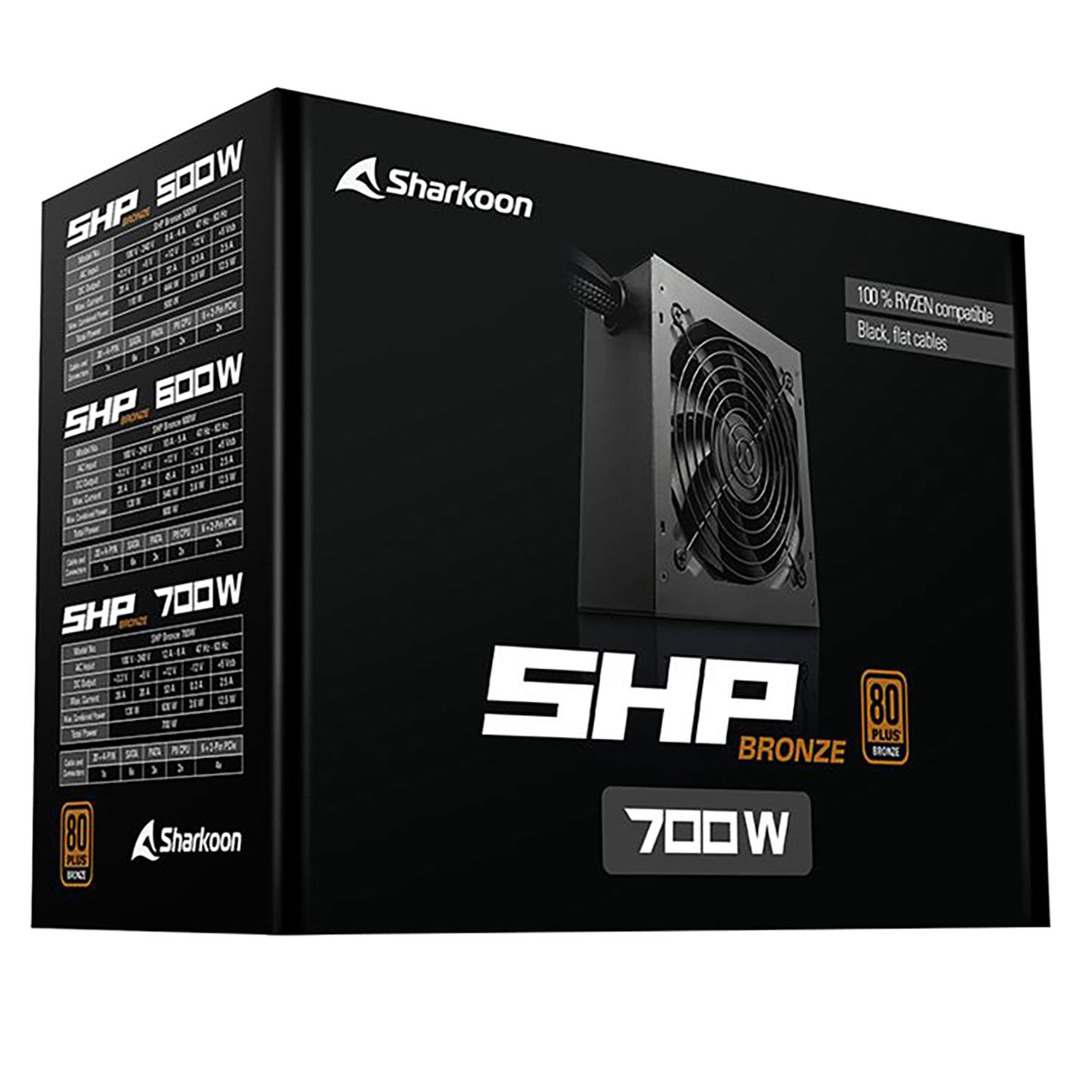 Sharkoon PSU SHP 700W Bronze