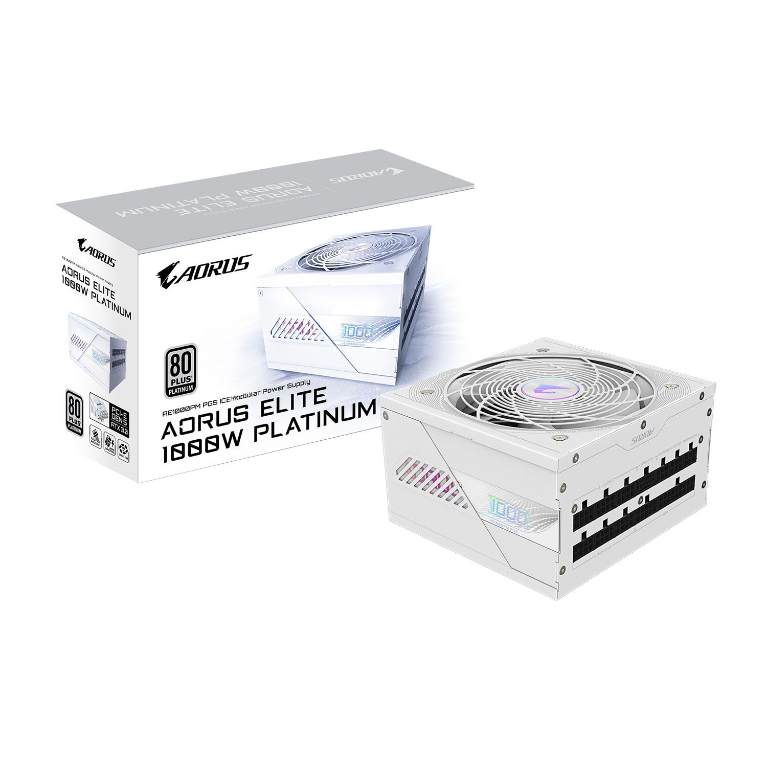 Gigabyte PSU 1000W 80+ Platinum Aorus Elite White