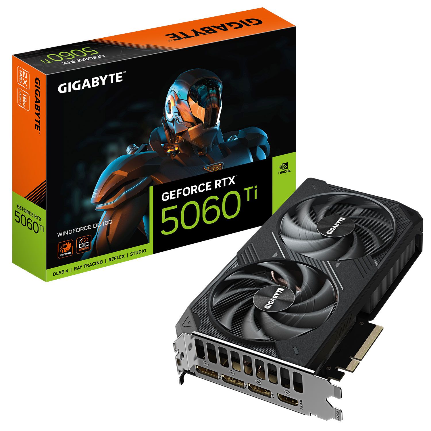 Gigabyte VGA GeForce RTX 5060 Ti Windforce OC 16 GB