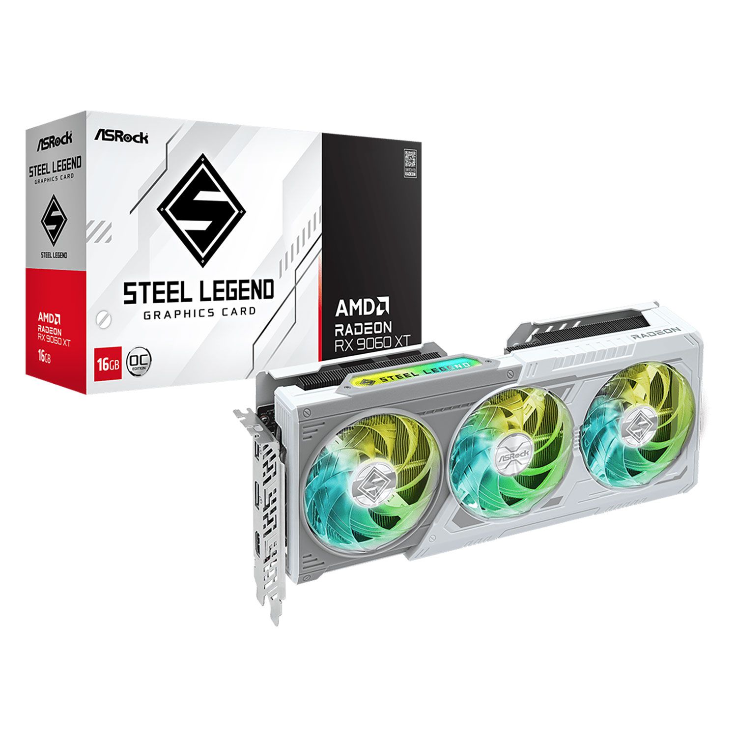 Asrock VGA Radeon RX 9060XT Steel Legend OC 16 GB