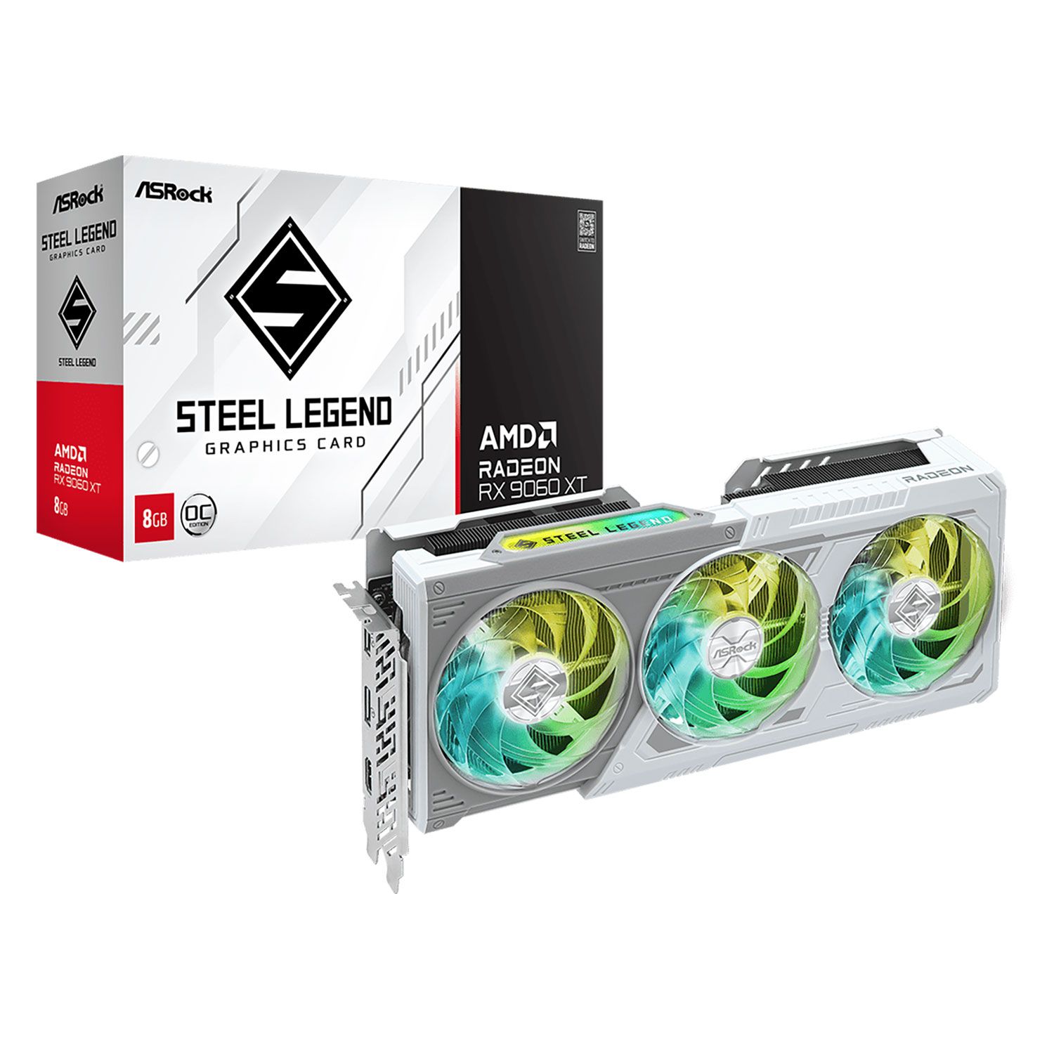 Asrock VGA Radeon RX 9060XT Steel Legend OC 8 GB