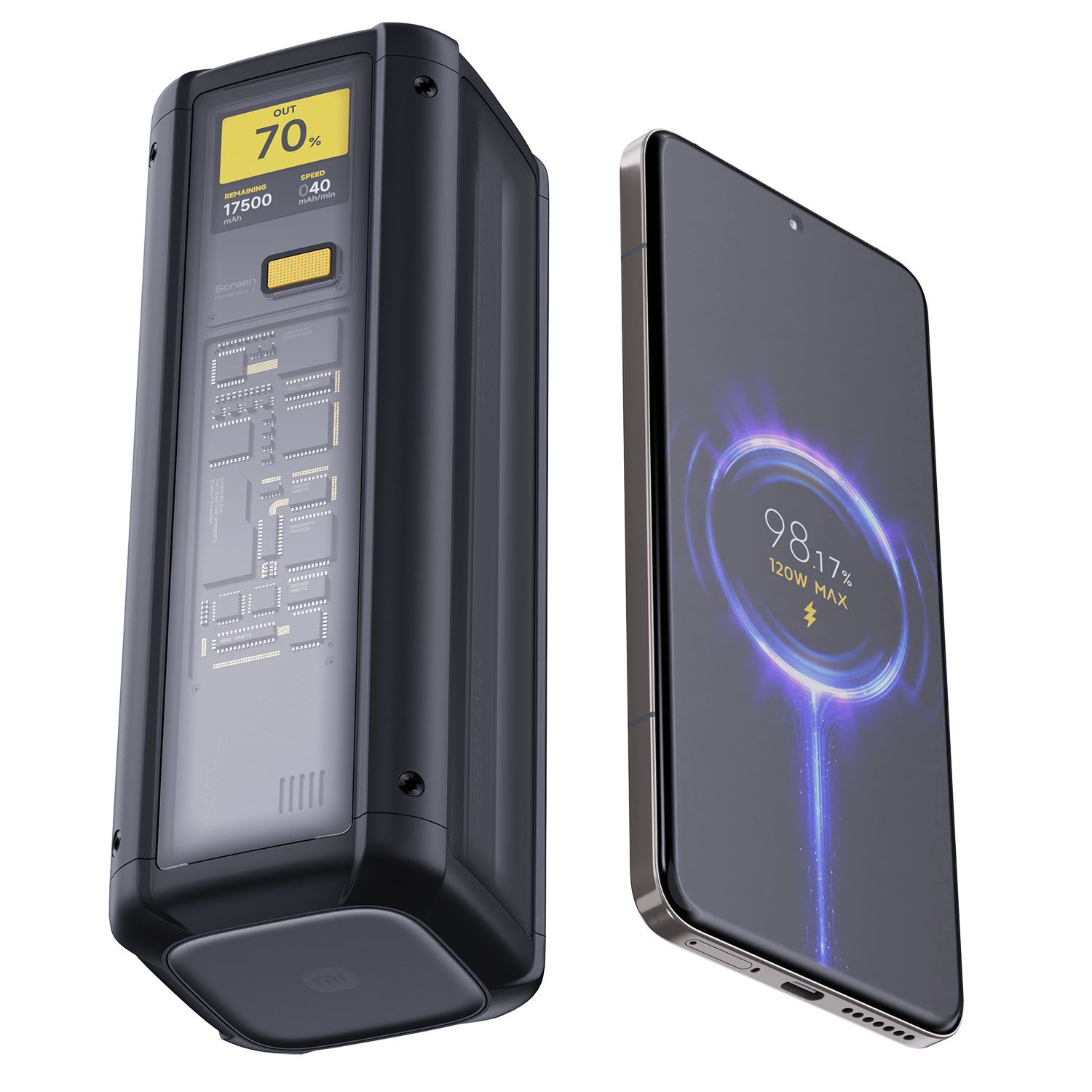 Xiaomi Powerbank PD 25000 mAh 3 Θέσεων 212W Μαύρο