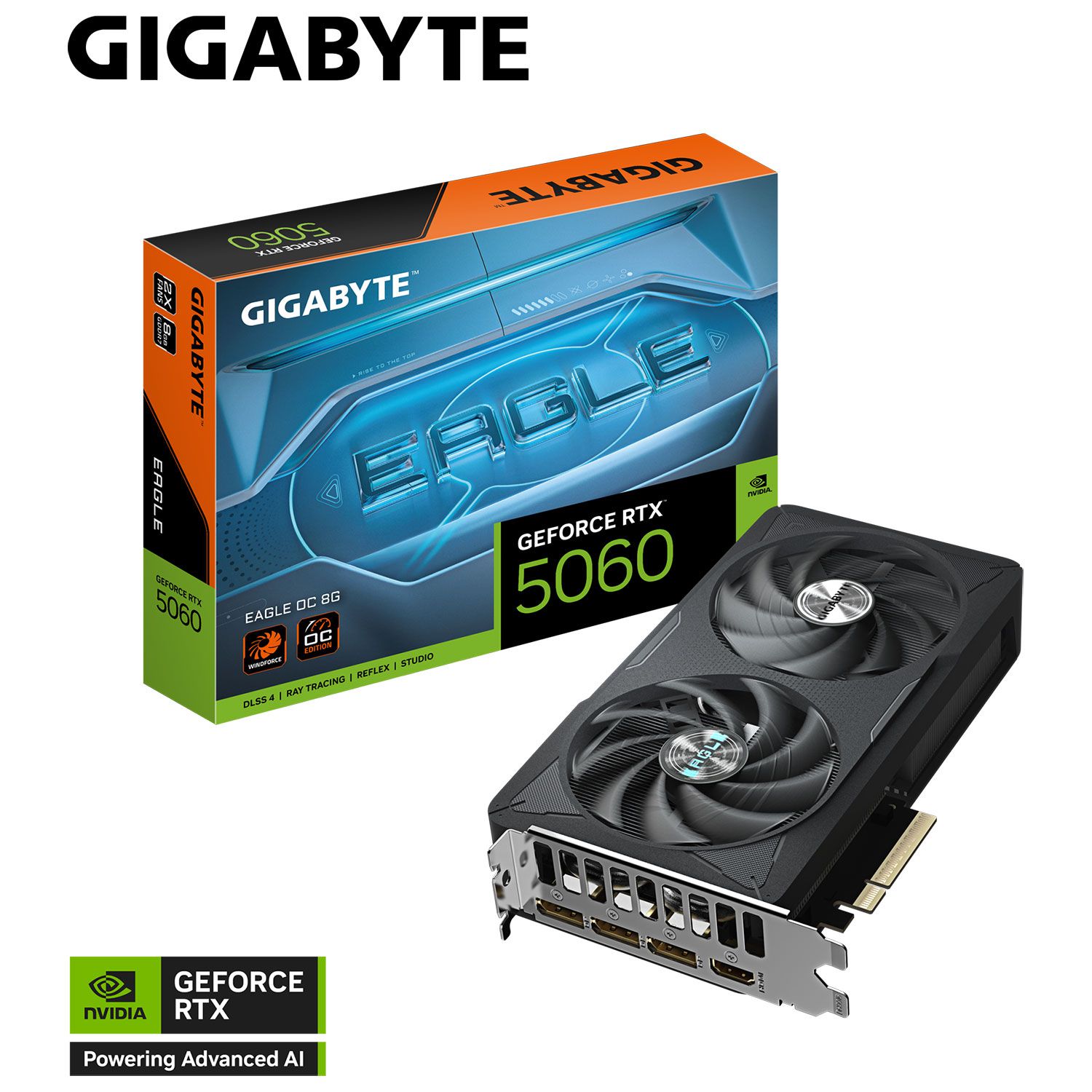 Gigabyte VGA GeForce RTX RTX 5060 EAGLE OC 8 GB