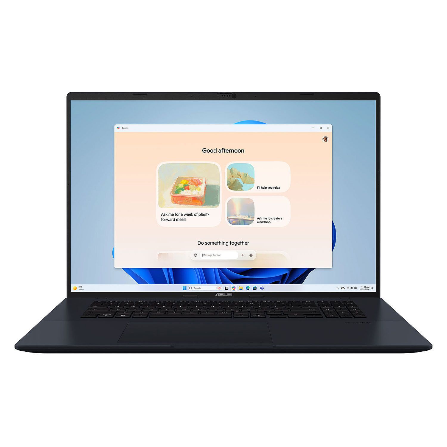 Asus Vivobook M1807HA-S8076X Laptop 18.4" WUXGA IPS (Ryzen 7 260/32 GB/1 TB/Radeon Graphics/Windows 11 Pro)