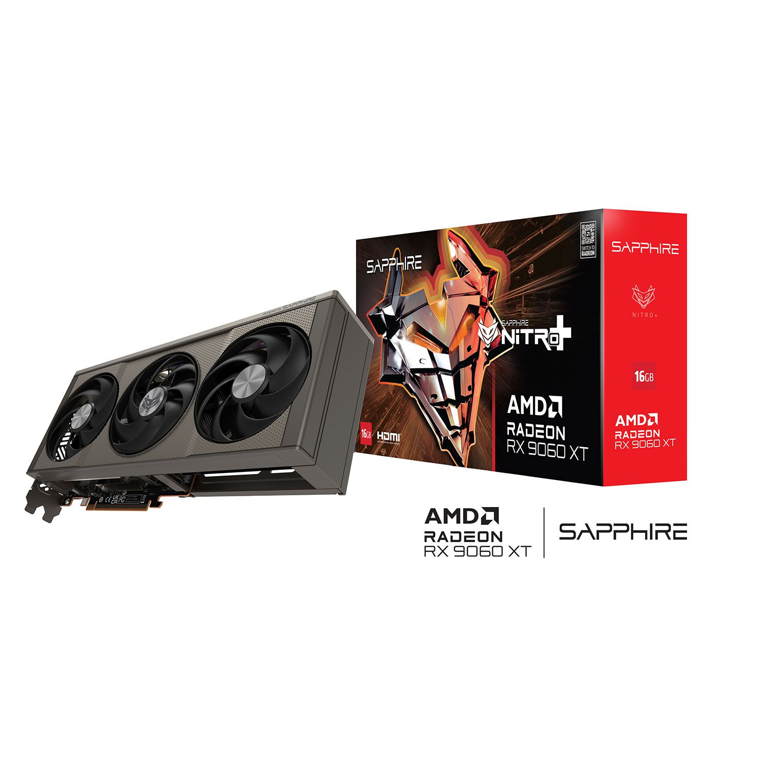 Sapphire VGA Radeon RX 9060 XT GAMING OC 16 GB