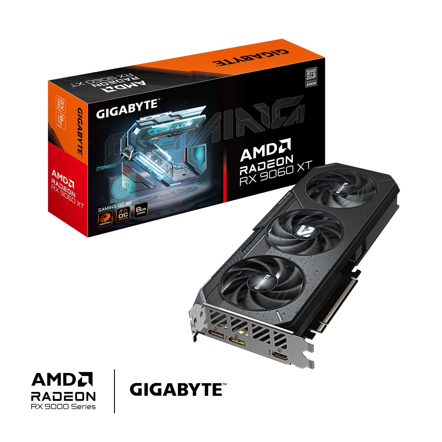 Gigabyte VGA Radeon RX 9060 XT GAMING OC 8 GB