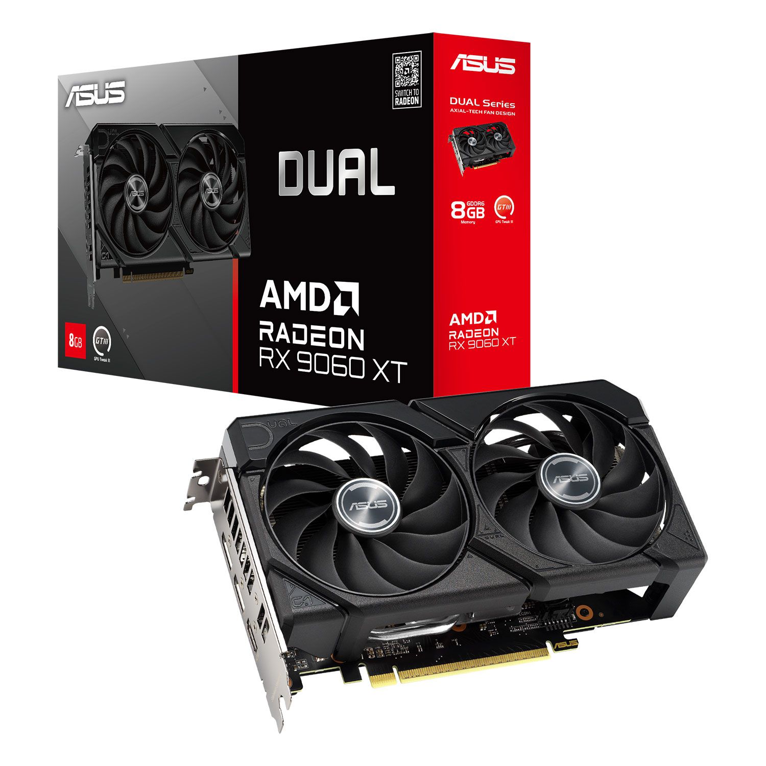 Asus VGA Radeon RX 9060 XT Dual OC 8 GB