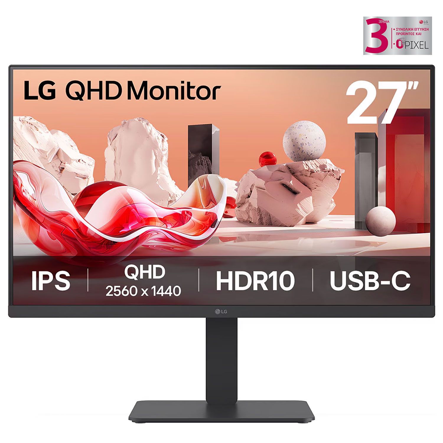 LG Monitor 27" 27BA65QB-B