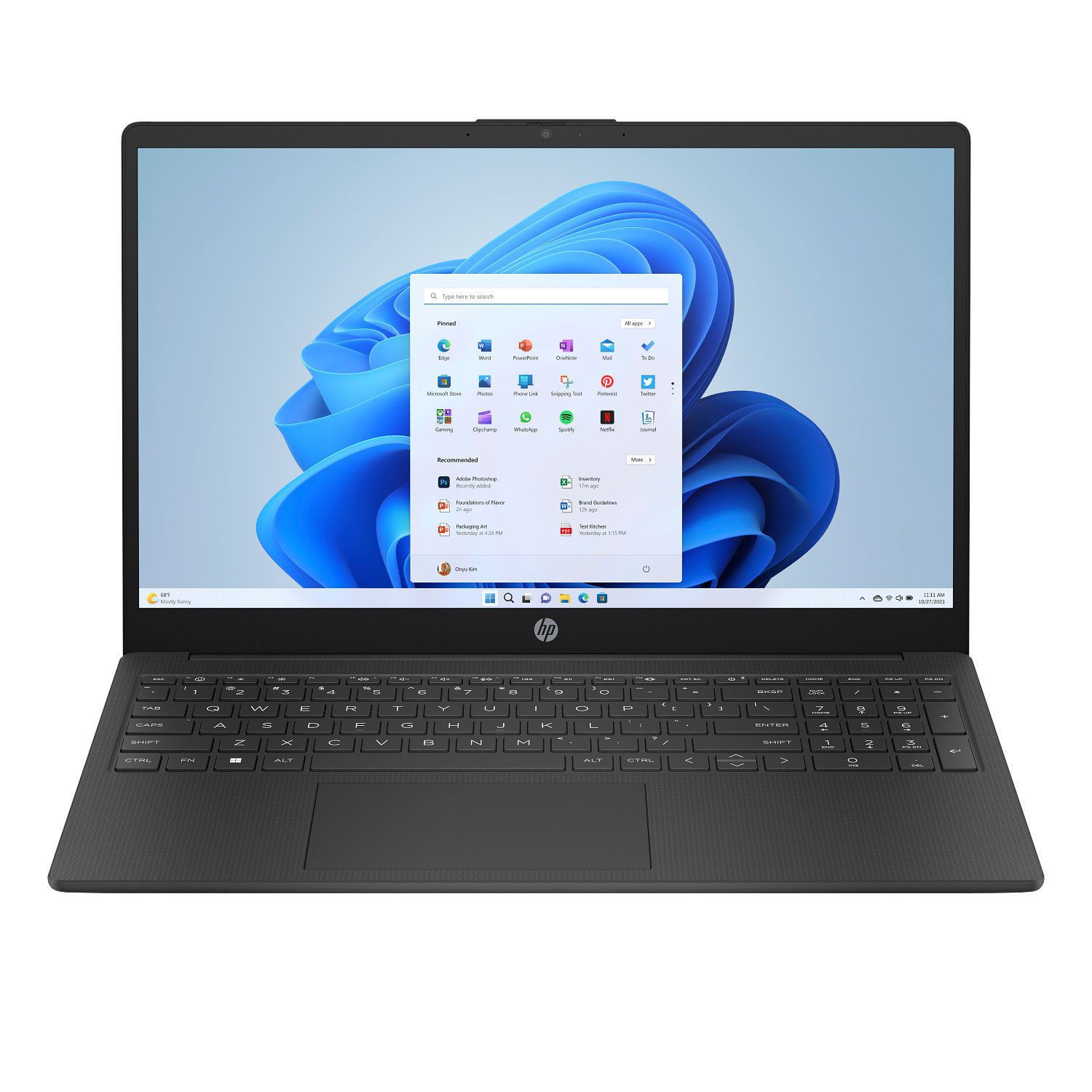 HP 15 -fc0071nv Laptop 15.6" IPS (Ryzen 7 5825U/16 GB/1 TB/Radeon Graphics/Windows 11 Home)