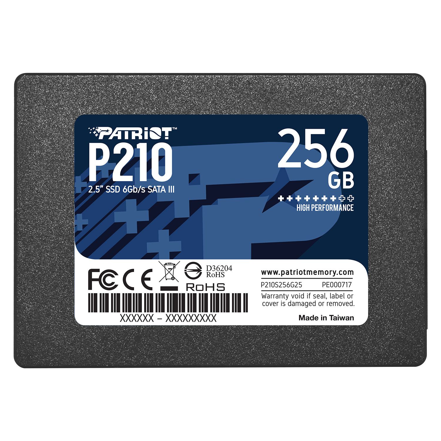 Patriot SSD P210 256GB 2.5"