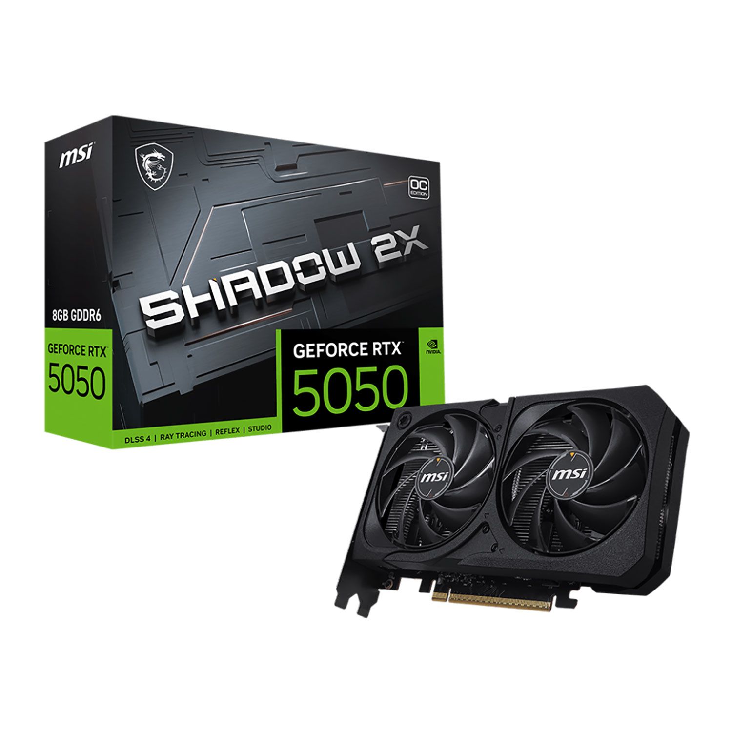 MSI VGA GeForce RTX 5050 Shadow 2X OC 8 GB