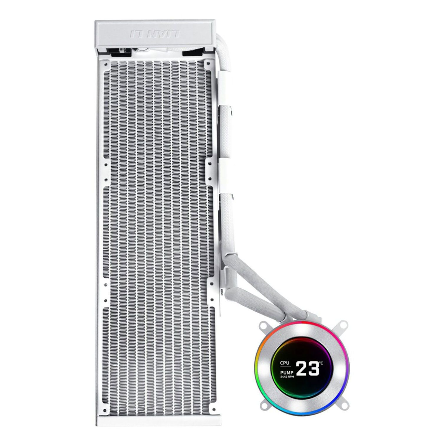 CPU Cooler Lian Li HydroShift II LCD 360 White (No Fans)